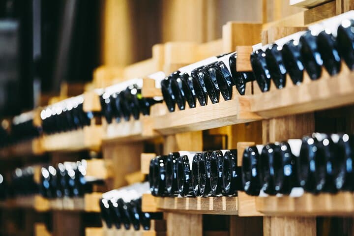 Bottles of wine