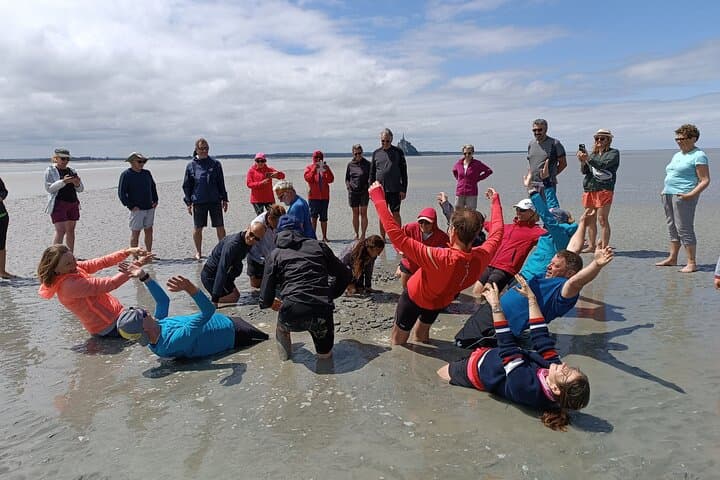 Quicksand experience Mont Saint Michel