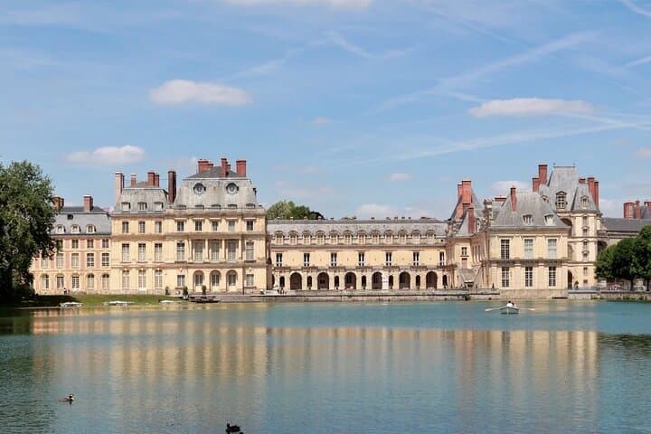 Castle of Fontainebleau - View from the Lake