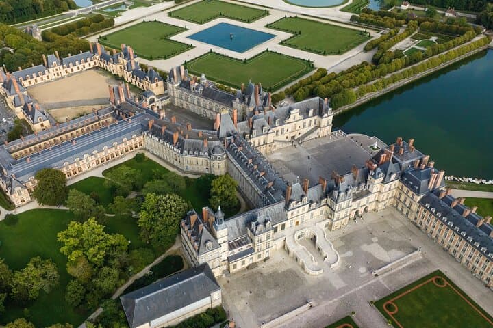 Château de Fontainebleau - View from above