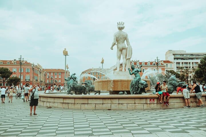 Professional Photoshoot at Place Massena Heart of Nice