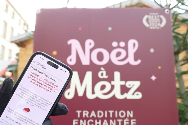 Christmas in Metz track game on Christmas Markets