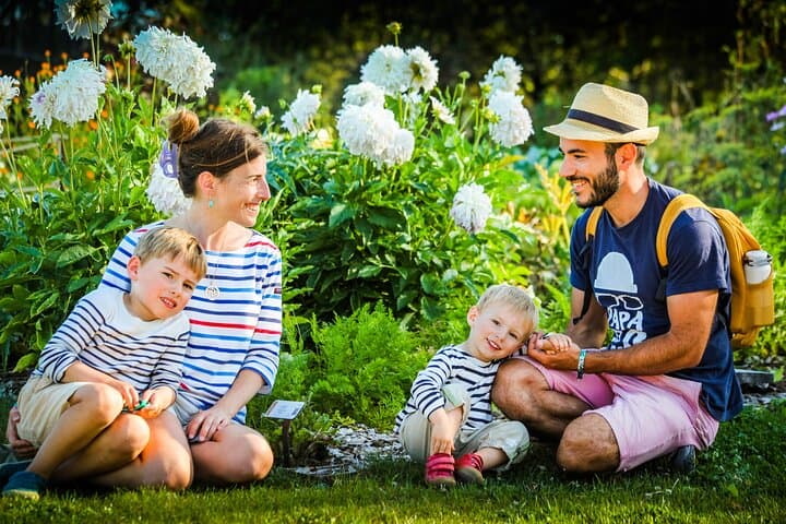 Experience family moments at the Extraordinary Vegetable Garden