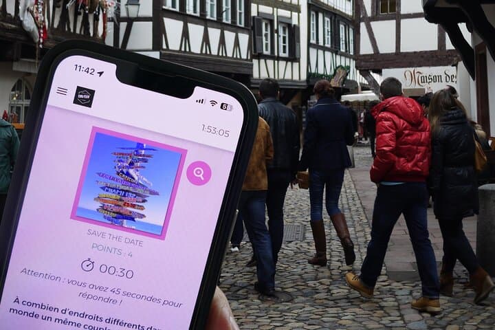 Group of girls in Strasbourg