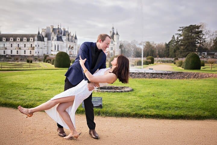 Photoshoot at Chenonceau Castle Gardens
