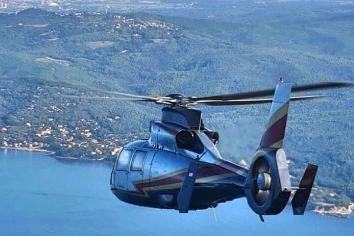 Cannes: Private Helicopter Tour from Croisette (12-60 min)