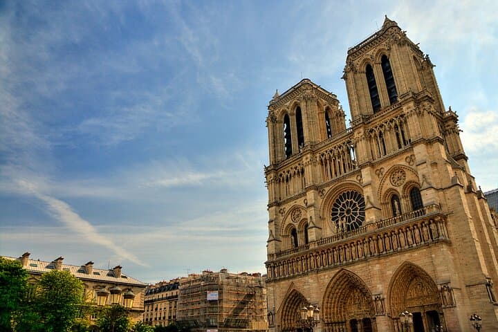 Notre Dame's facade