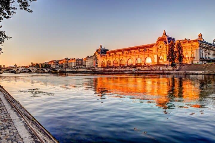View of Musee d’Orsay from the Seine River