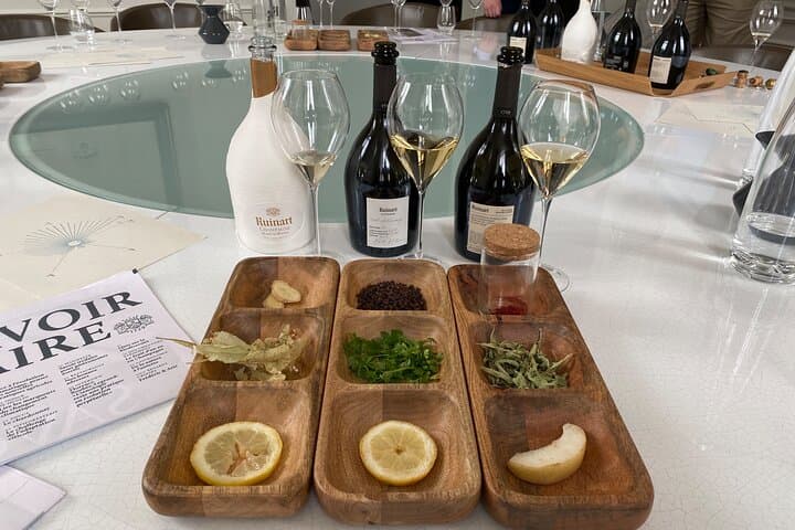DeLuxe DOM PERIGNON Ruinart Cellars Tastings Michelin Lunch