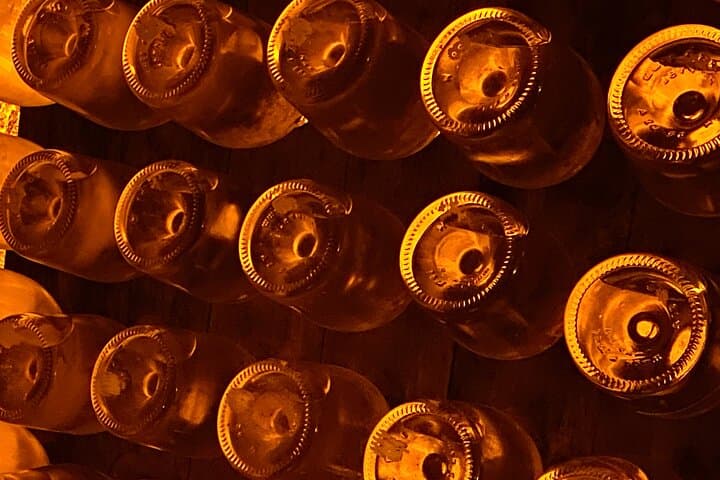 Champagne Lunch at Ruinart & Guided Cellars visit from Paris