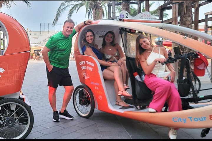 Private and Guided Velotaxi Tour in Nice 2h30