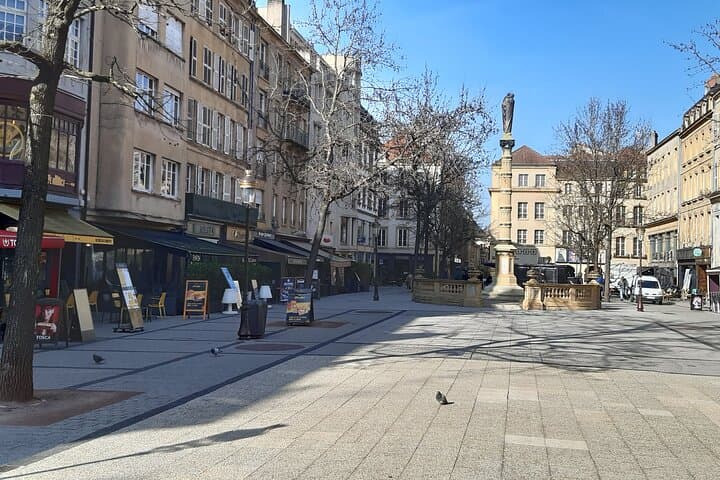 The square from which the city developed since ancient times