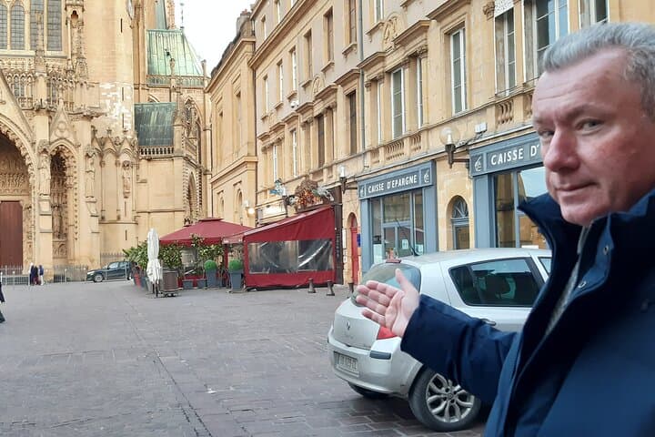 Part of Metz Cathedral