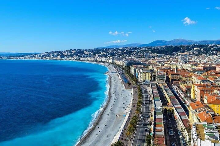 Nice Airport to Nice city