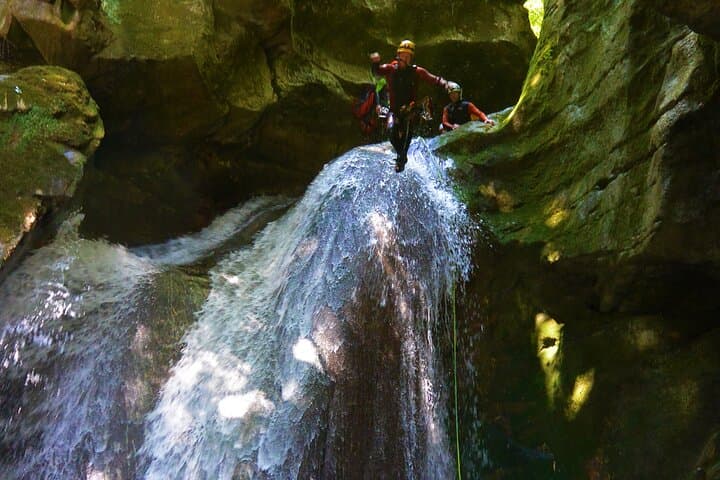 Canyoning du Groin near Lyon
