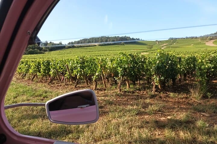 Rental 2CV in Burgundy - From St Loup Géanges & Beaune