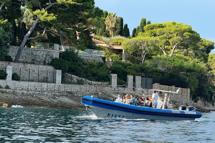 From Nice : Secret Riviera Boat Tour to Mala cave with Snorkeling
