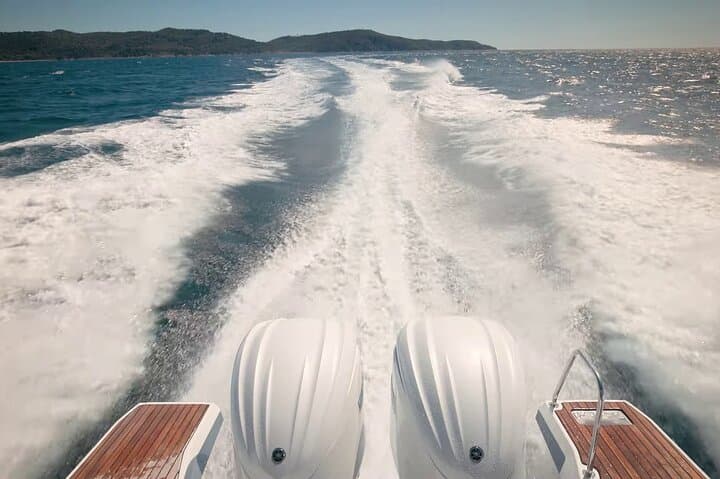 full speed on the sea