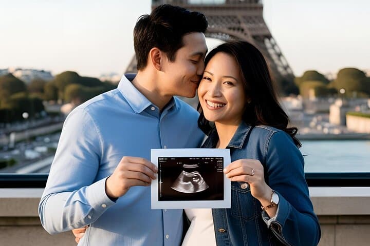 Paris Pregnancy Photo shoot