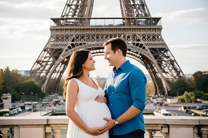 Paris Pregnancy Photo shoot
