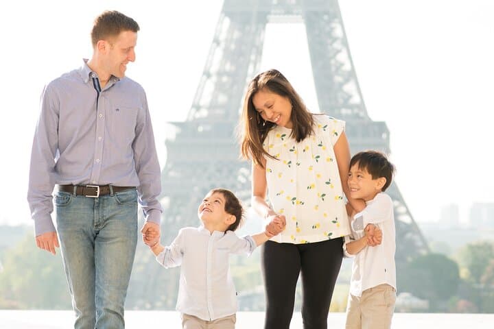Parisian Photo Session by the Eiffel Tower