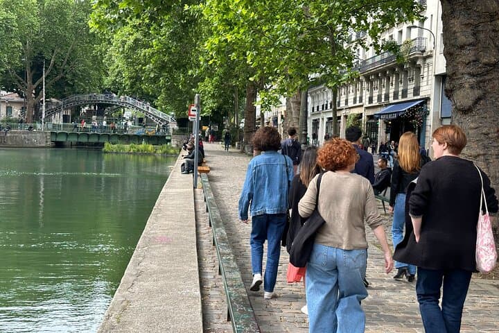 Enjoy a walk along the inconic Canal Saint Martin