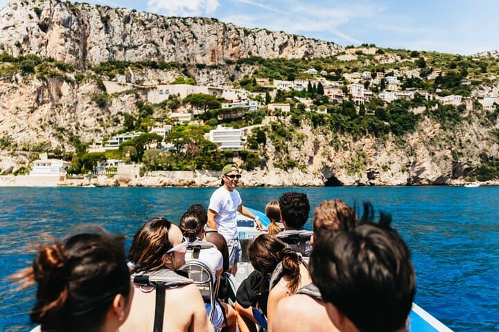 From Nice : Secret Riviera Boat Tour to Mala cave with Snorkeling