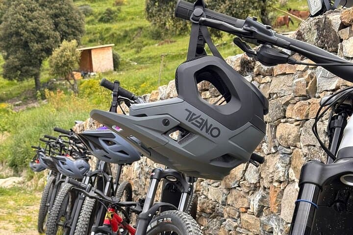 Bikes and safety equipment are provided.