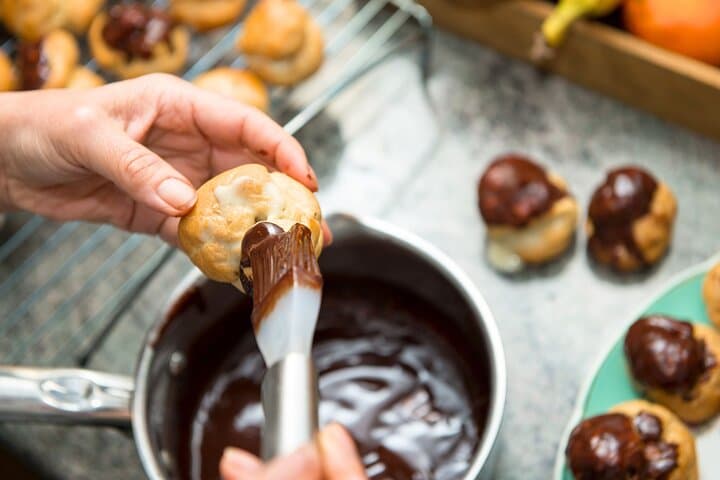 Fun French Profiteroles and Chouquettes Baking Class in Paris