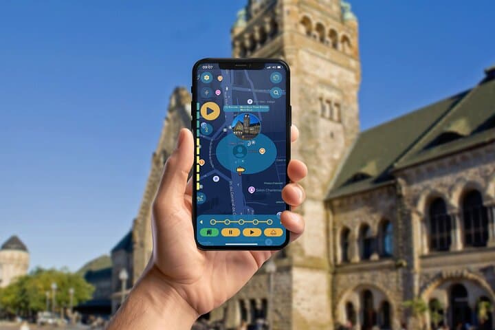 Metz From Dragons to Liberation GPS App Walking Tour Mobile Game