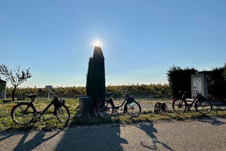 Solex tour and tasting at Domaine les Aphillanthes