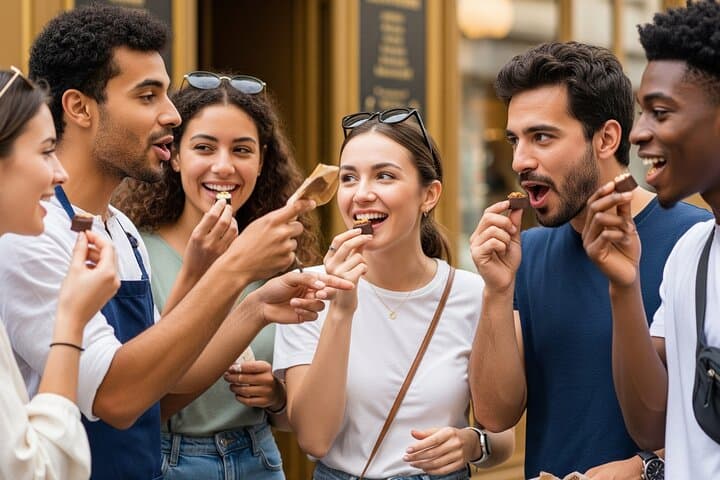 Montmartre Pastries and Chocolate Food Tour with 6+ Tastings