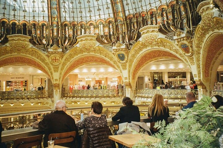 Chic Shopping Experience at Galeries Lafayette with Rooftop Views