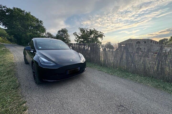 Private tour of Marseille and Cassis on Tesla city tour 5H