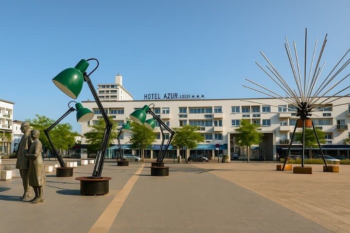 Calais City Self Guided Walking Tour with an App