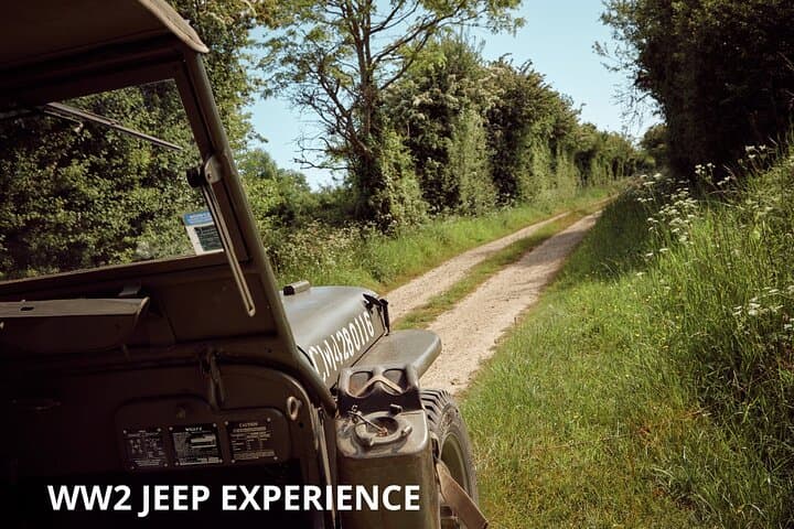 A unique experience aboard an authentic ww2 jeep