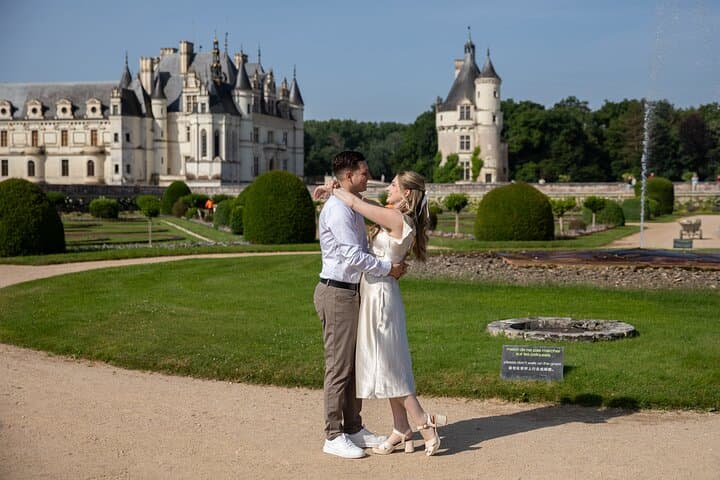Photoshoot at Chenonceau Castle Gardens