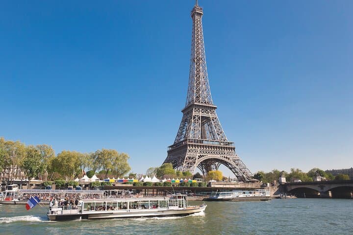 Eiffel Tower Hosted Entry and Seine River Cruise