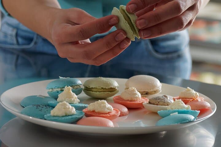 Bake & Paint French Macarons in Central Paris (Small Group)