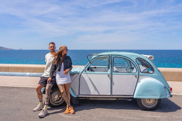 Marseille to Cassis by 2CV Citroën