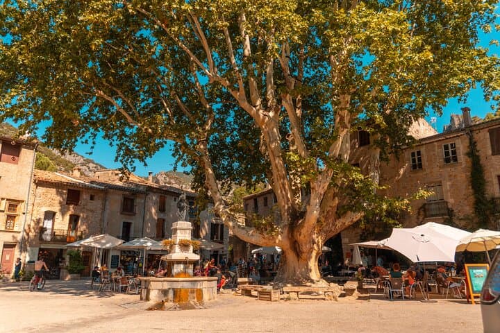 La Place de La Liberté in Saint-Guilhem-le-Dèsert