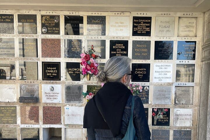 In the Columbarium of Pere Lachaise