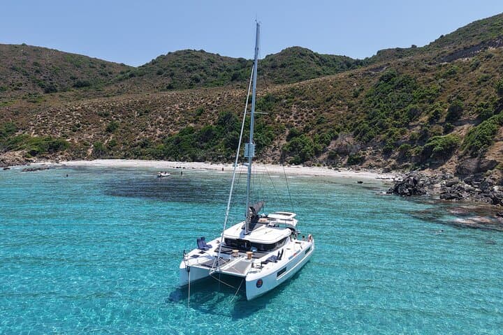Excursion Agriates and Sunset DE Catamaran L'ile-rousse