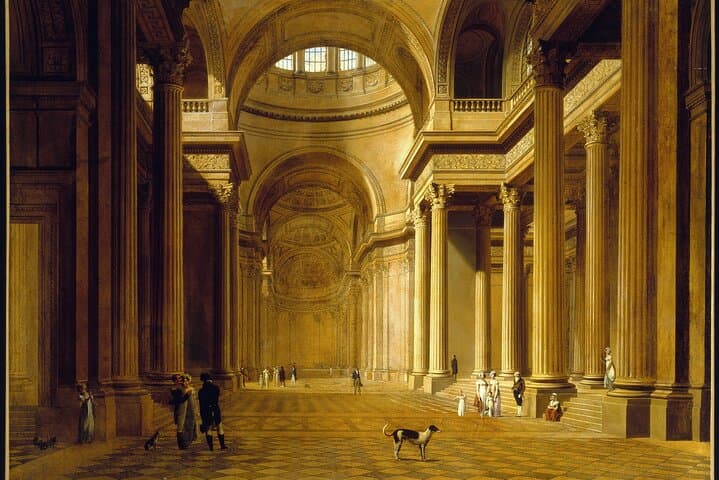 Étienne Bouhot - Vue intérieure du Panthéon - P14 - Musée Carnavalet