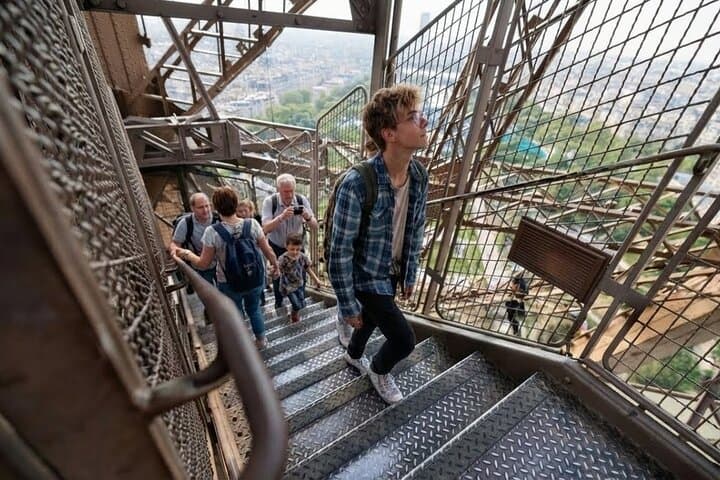 Eiffel Tower Climbing Tour with Optional Summit with Elevator