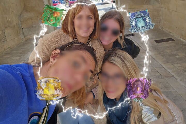 Players of escape game magic mission photo in Aix en Provence