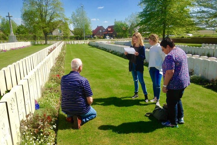 A relative visited - our small group tours allow you to follow the footsteps of a special soldier or take time at cemetery.
