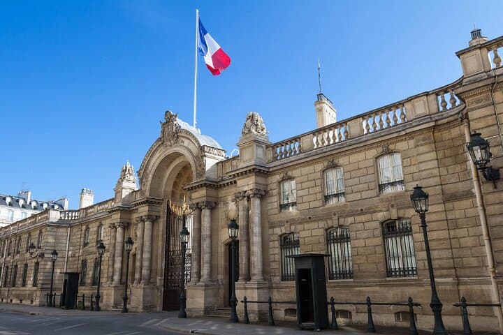 Elysee Palace: The official residence of the President of the Republic.