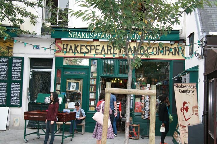 The historic Shakespeare & Co. bookstore