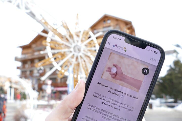 Unusual game escape game in the 2 Alps